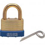 CROMWELL  Lacat tip combinatie 46x25 mm LAMINATED BRASS 4NoCOMBINATION PADLOCK