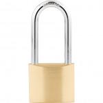 CROMWELL  Lacat 40 mm STD BRASS PADLOCK LONG HDNSKLE