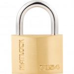 CROMWELL  Lacat 50x26 mm SHACKLE SOLID BRASS PADLOCK