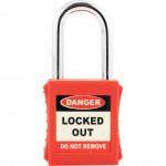 CROMWELL  Lacat de siguranta SAFETY PADLOCK KEYED DIFFERENTLY RED