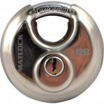 CROMWELL  Lacat tip disc din otel inoxidabil 70 mm STAINLESS STEEL DISC PADLOCKKEYED ALIKE