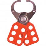 CROMWELL  Bratara de inchidere acoperit cu vinil 25 mm LOCKOUT HASP RED