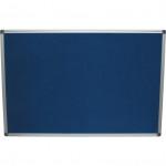 CROMWELL  Tabla din pasla pentru notificari FELT NOTICE BOARD 1200x900 mm RED ALUMINIUM TRIM