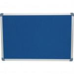 CROMWELL  Tabla pentru notificari acoperit cu pasla EXECUTIVE FELT NOTICE BOARD 1200x900m BLUE/AL TRIM