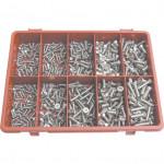 CROMWELL  Set de suruburi Pozi din inox A2 METRIC POZI C/SUNK M/C SCREW KITA2 AVG-500PC