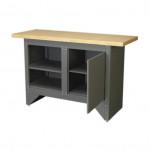 CROMWELL  Dulap cu zavor, cu rafturi si masa de lucru LOCKING CABINET & SHELVED WORKBENCH