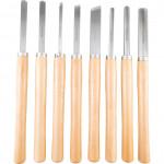 CROMWELL  Set de unelte rotitoare 8 piese WOOD TURNING TOOL SET