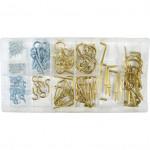 CROMWELL  Set carlige 92 PCE HOOK & EYE BOLT ASSORTMENT KIT