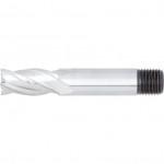 CROMWELL  Alezor cu coada filetata Sherwood HSS cu mai multe canale - metric 12 mm HSS SC/SH END MILL