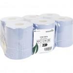 CROMWELL  Rola cu “suport central” SCF360-2B BLUE C/FEED 2-PLY ROLL 19.5cmx144M (6)