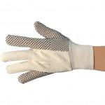 CROMWELL  Manusi de protectie P/DOT GLOVES 6OZ PALM-DOTS,8OZ BK SZ 10 MEN  S K/W