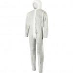 CROMWELL  Salopeta de unica folosinta DISPOSABLE COVERALL WHITE(XL)