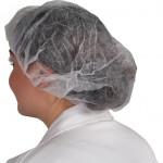 CROMWELL  Capisoane bufante DISPOSABLE BOUFFANT CAP WHITE (Set de 100)