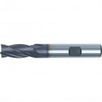 CROMWELL  Burghiu HSS-Co 8% cu coada Weldon si 4, respectiv 6 canale - TiCN Acoperit 10.0 WELDON STD END MILL-TiALN-8% CO