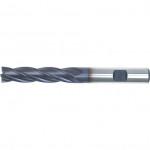 CROMWELL  Burghiu HSS-Co 8% cu coada Weldon si 4, respectiv 6 canale - TiALN Acoperit 5.0 WELDON LONG END MILL-TiALN-8% CO