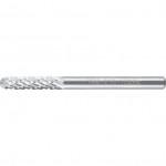 CROMWELL  Burghiu Carbid - Capat rotund cilindric 3x14 mm CYLINDRICAL BALL NOSED CARBIDE BURR DBL CUT