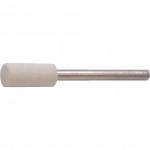 CROMWELL  Capat de polizare din pasla - Capat cilindru simplu 6 mm x14 mm FELT BOB CYLINDER TYPE 3 mm SHANK