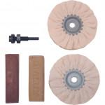 CROMWELL  Trusa de discuri de lustruit pentru plastic PLASTIC POLISHING KIT