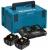 MAKITA  Kit 2 acumulatori Li-Ion, 18V LXT, 5Ah (MAKPAC3 + BL1850Bx2 + DC18RD)