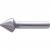 CROMWELL  Freza conica HSS (5% Co) de inalta performanta - 60° 12.40 mm 60DEG COUNTERSINK