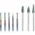 CROMWELL  Set freze de viteza mare SPEEDWAY DUALCUT CARBIDEBURR SET 3 mm SHANK 8 piese