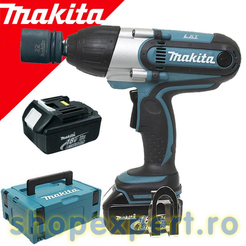 Makita Dtw450rfj 1395 Lei Masina De Insurubat Cu Impact Cu 2 Acumulatori Li Ion 18v 3ah 440nm Shopexpert Ro